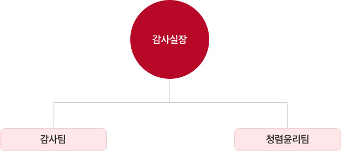 공영홈쇼핑 조직도